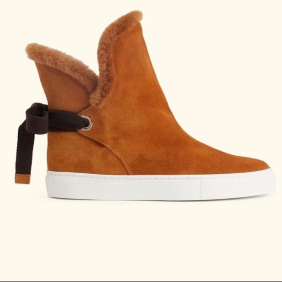 M. Gemi Cerchio Bootie in Cocoa, Suede Size 11 - Picture 4 of 8